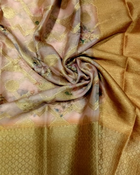 CHANDERI SILK FANCY SAREE